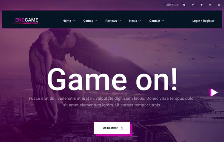 GamerX – Multipurpose Gaming HTML Template, Game Store