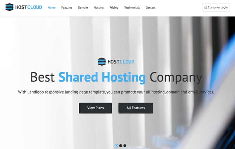 free templates for Web hosting