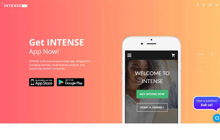 A Creative Theme for App Template